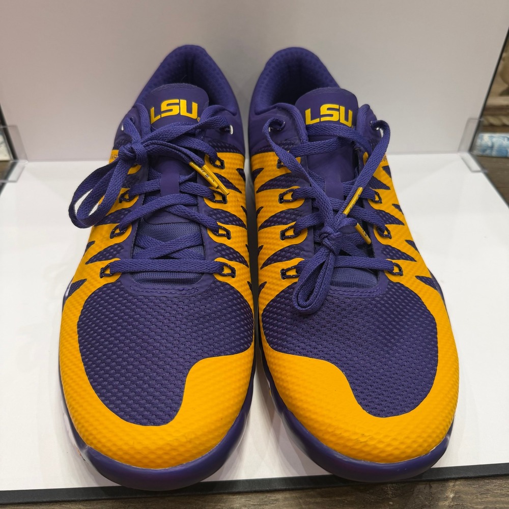 Nike Free Trainer 5.0 V6 LSU Tigers Men's Size 10.5 Purple Gold 723939-500